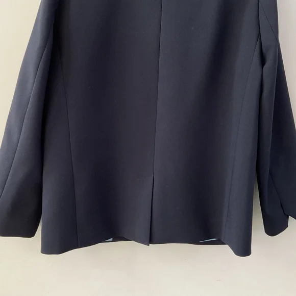 Zadig & Voltaire Verysa Navy Asymmetrical Blazer - Picture 12 of 14